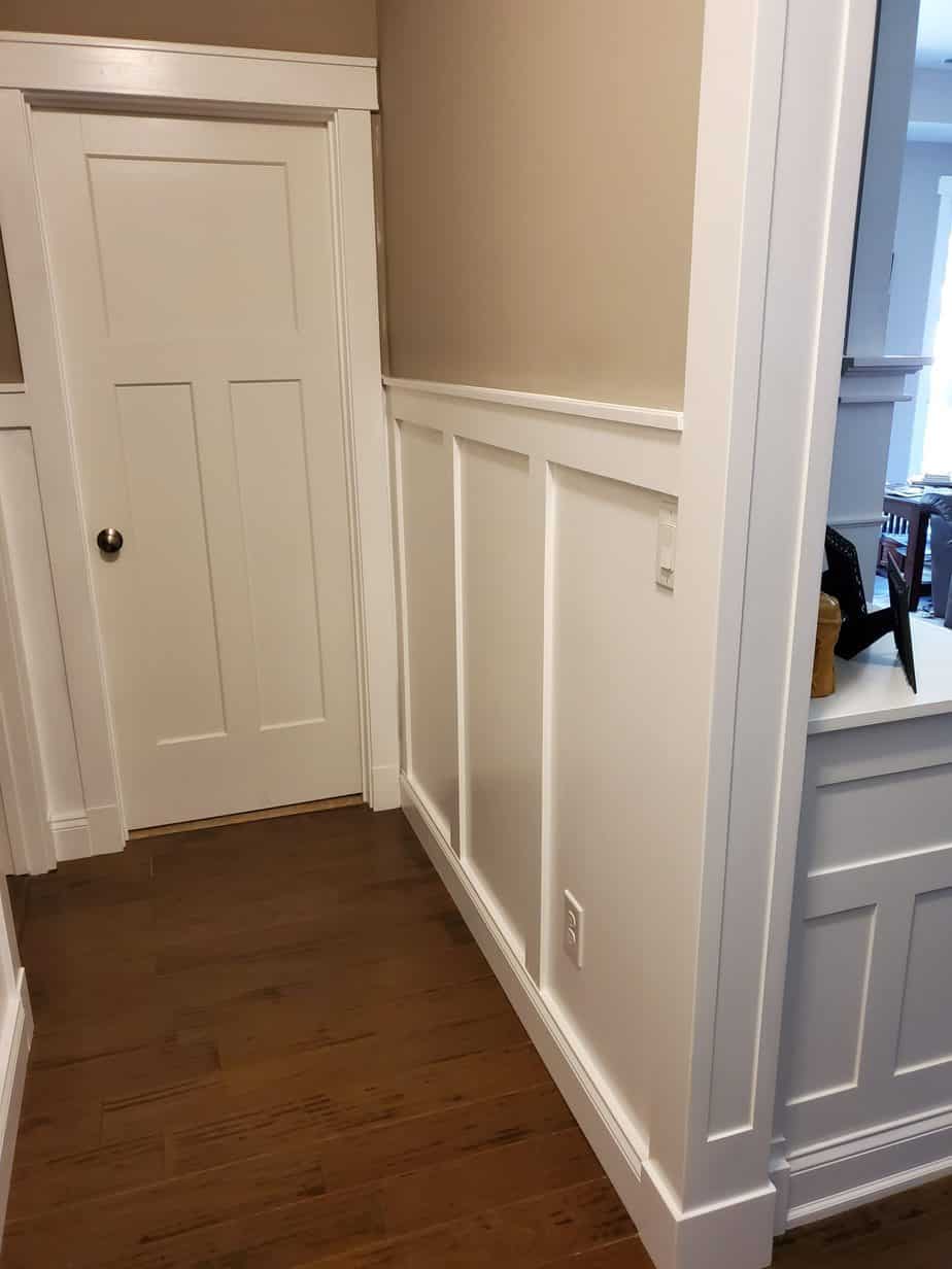 Handcrafted Craftsman Style Trim and Wainscoting