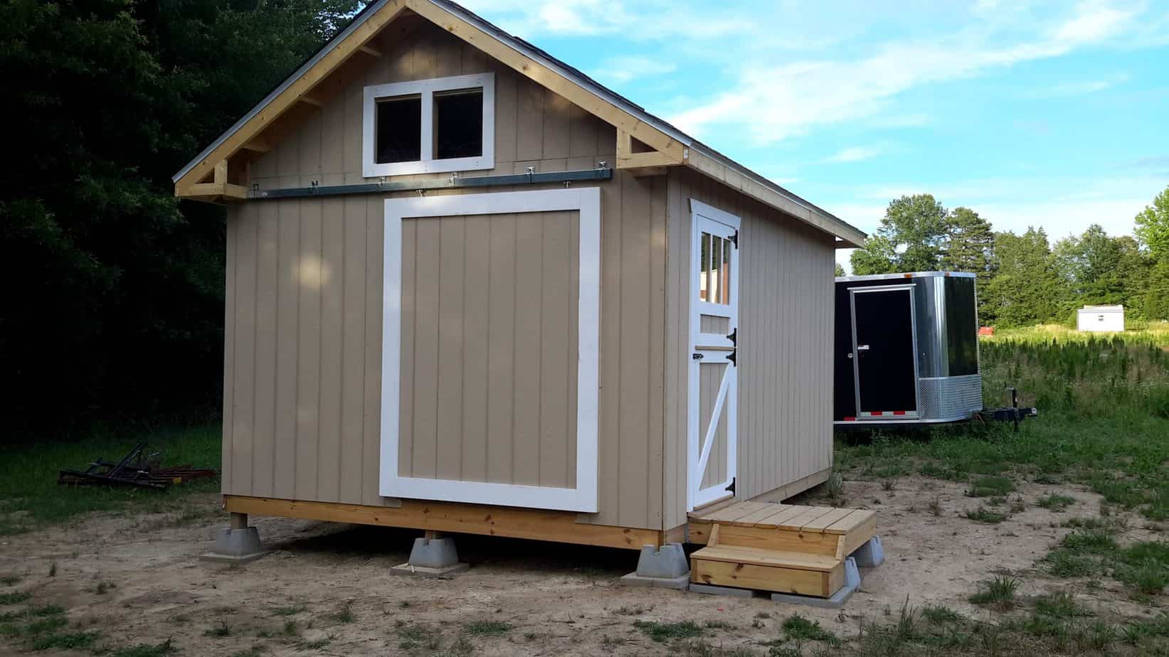 Potting and Garden Shed How we built it